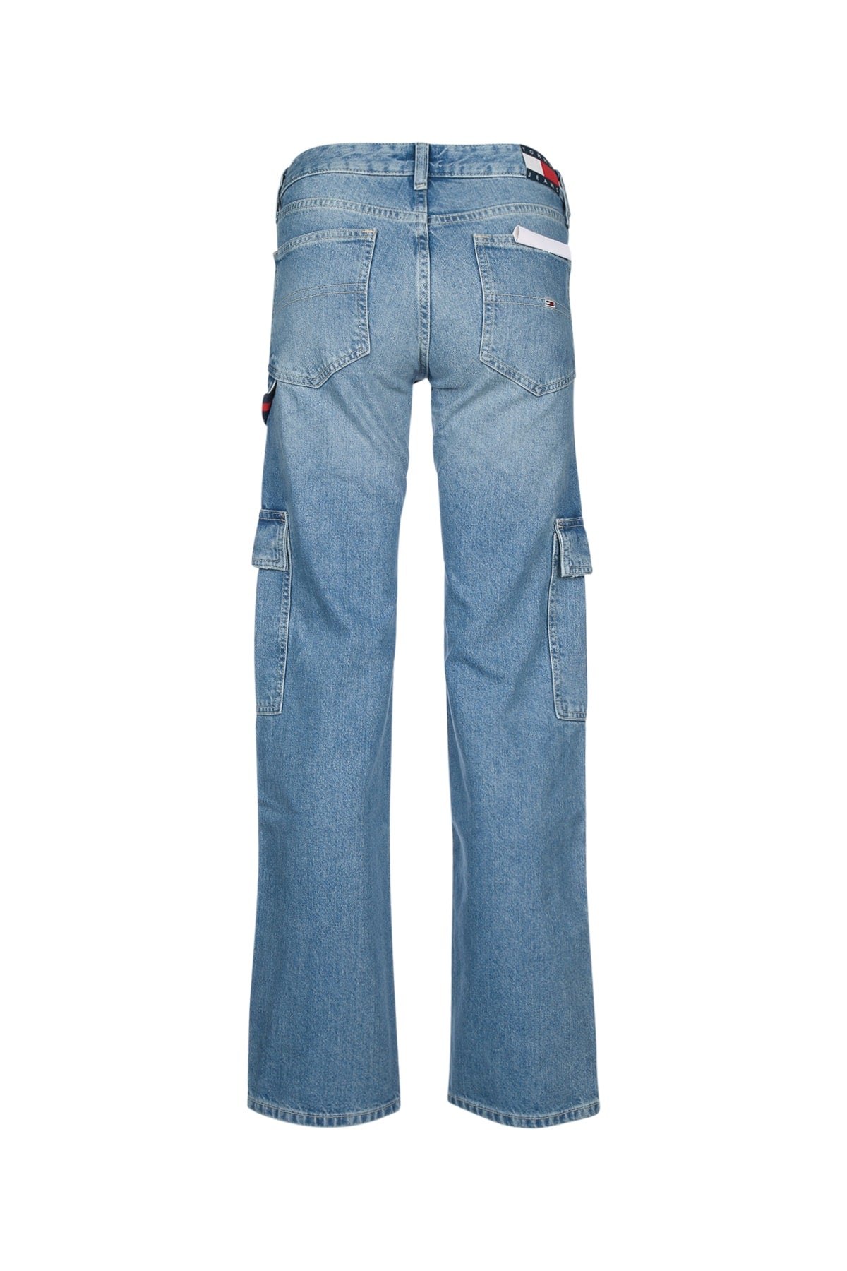 TOMMY HILFIGER JEANS Women's Recycled Cotton Trousers - SS24 Collection