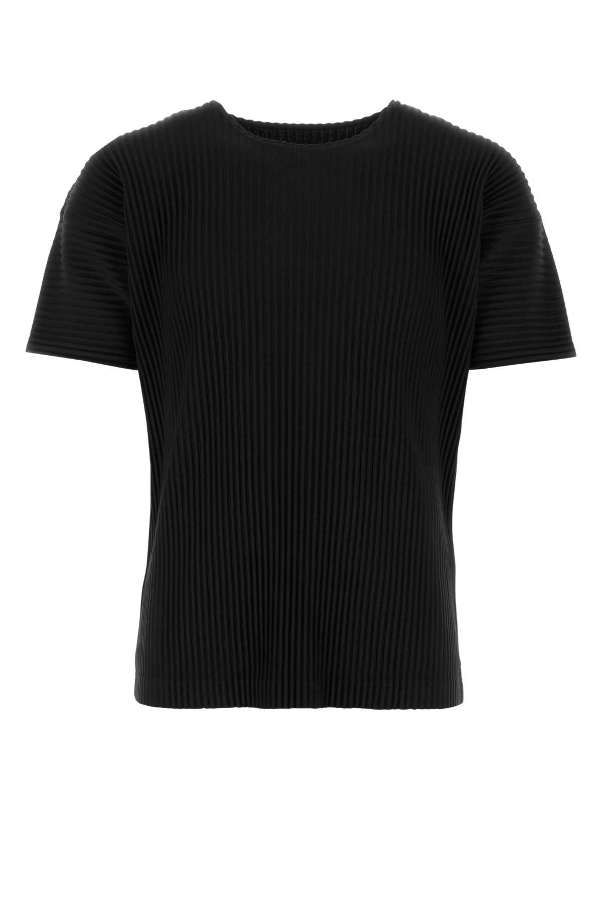 HOMME PLISSE' ISSEY MIYAKE Pleated Mini T-Shirt for Men - SS25 Collection