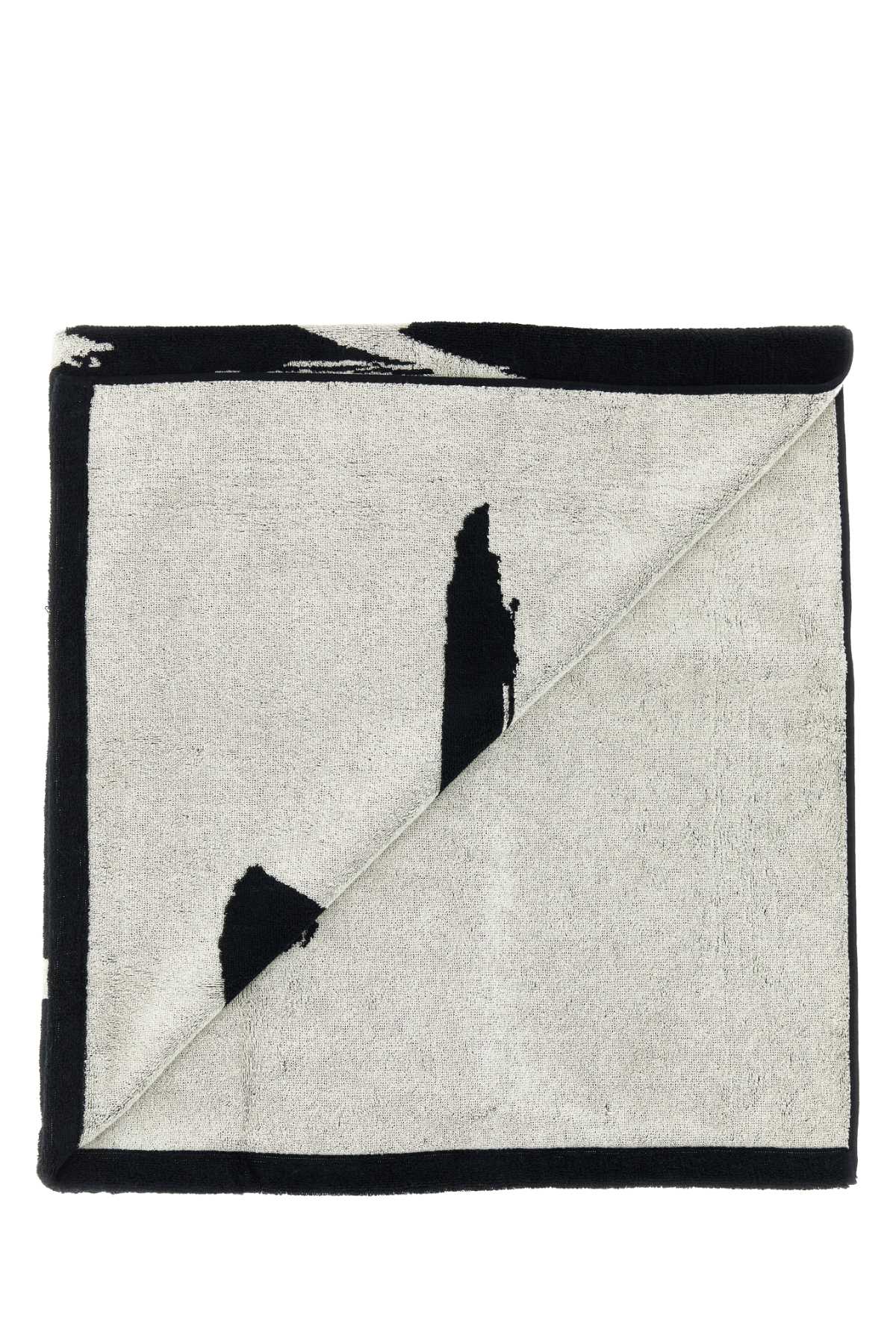 YOHJI YAMAMOTO Elegant Terry Fabric Shower Towel - 70 cm x 140 cm