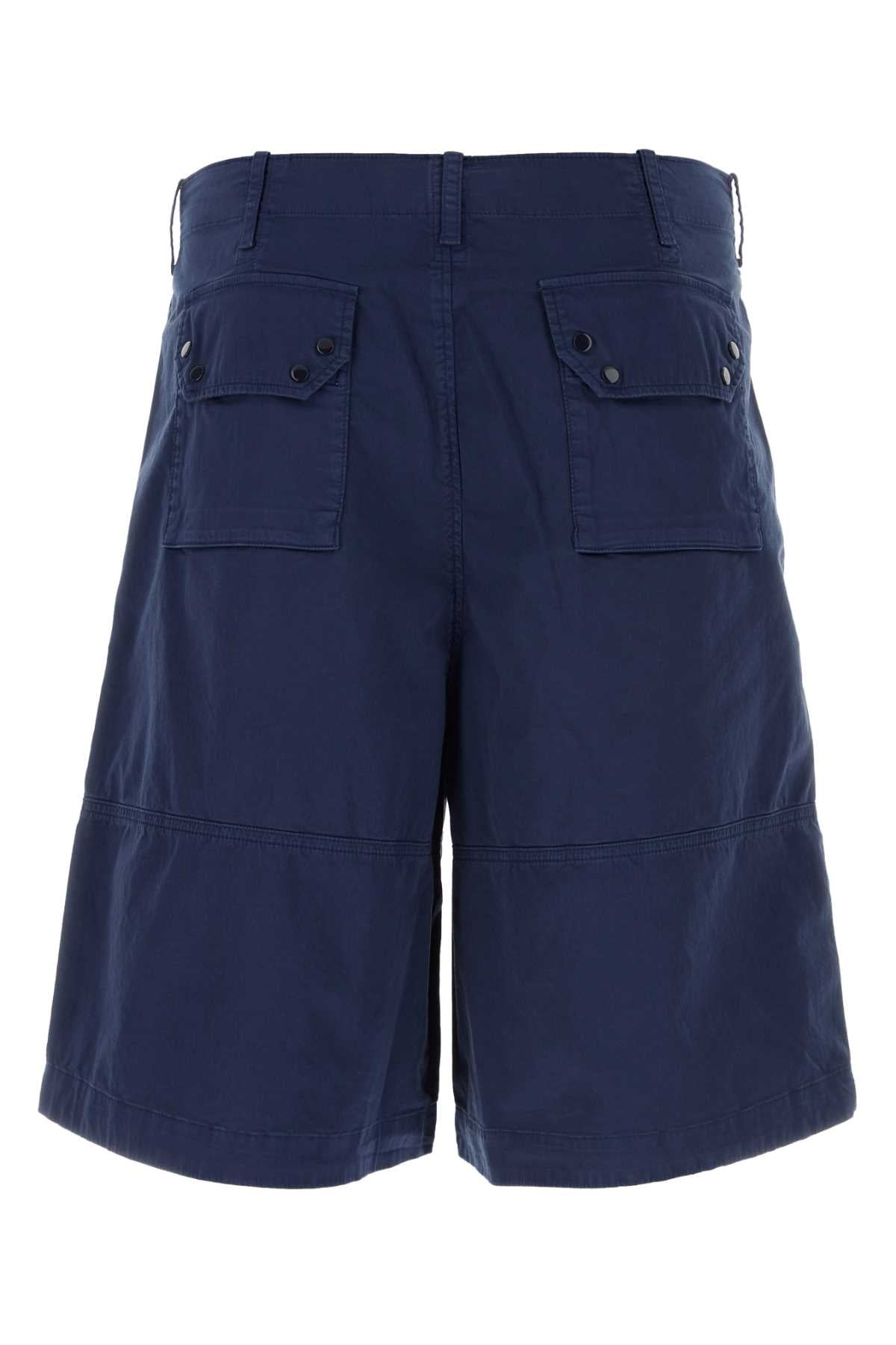 TEN C Men's Mini Stretch Cotton Bermuda Shorts
