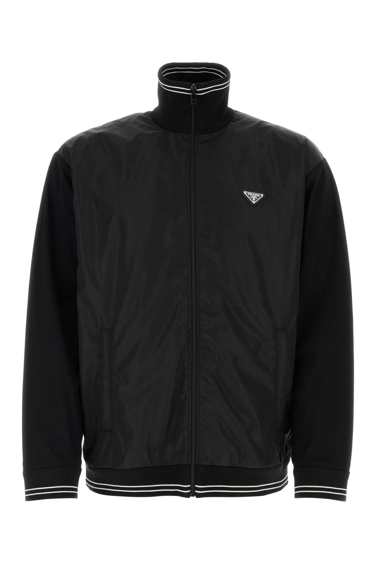 PRADA Ultra-Modern Cotton and Nylon Jacket for Men