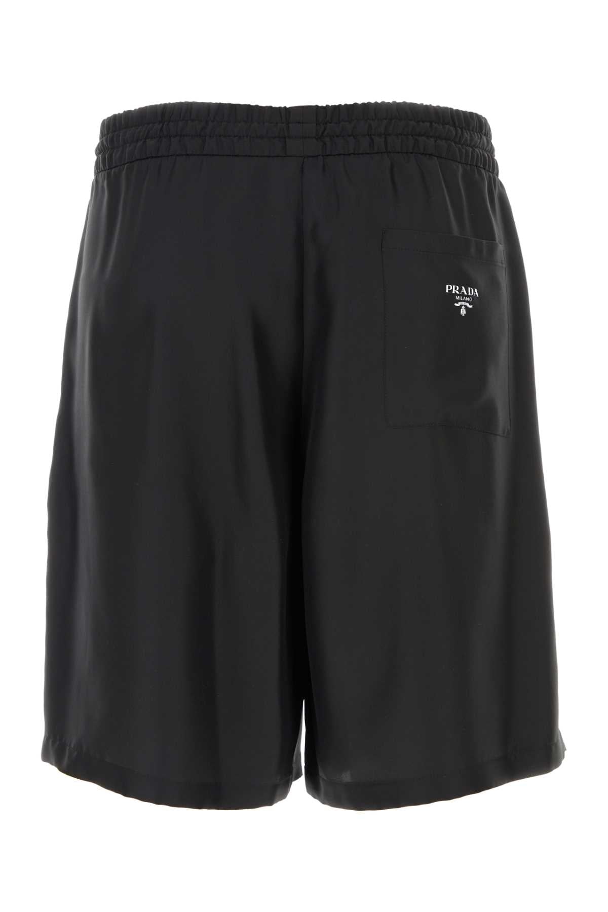 PRADA Essential Twill Bermuda Shorts for Men