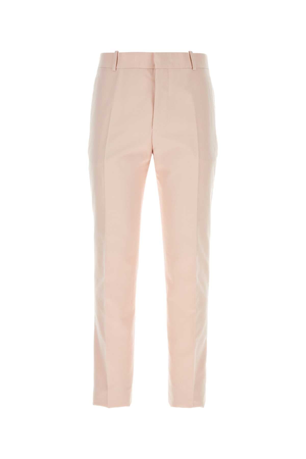 ALEXANDER MCQUEEN Pastel Twill Pants for Men - 24S Season