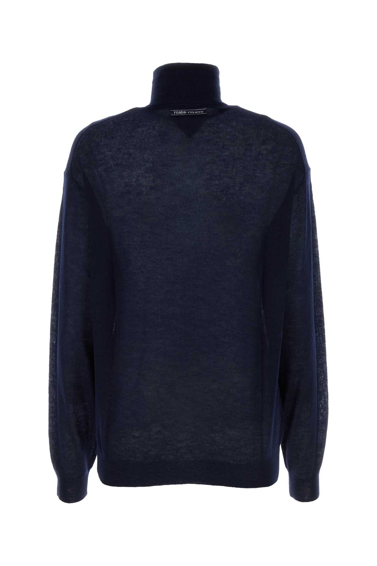 PRADA Cashmere See-Through Sweater for Women