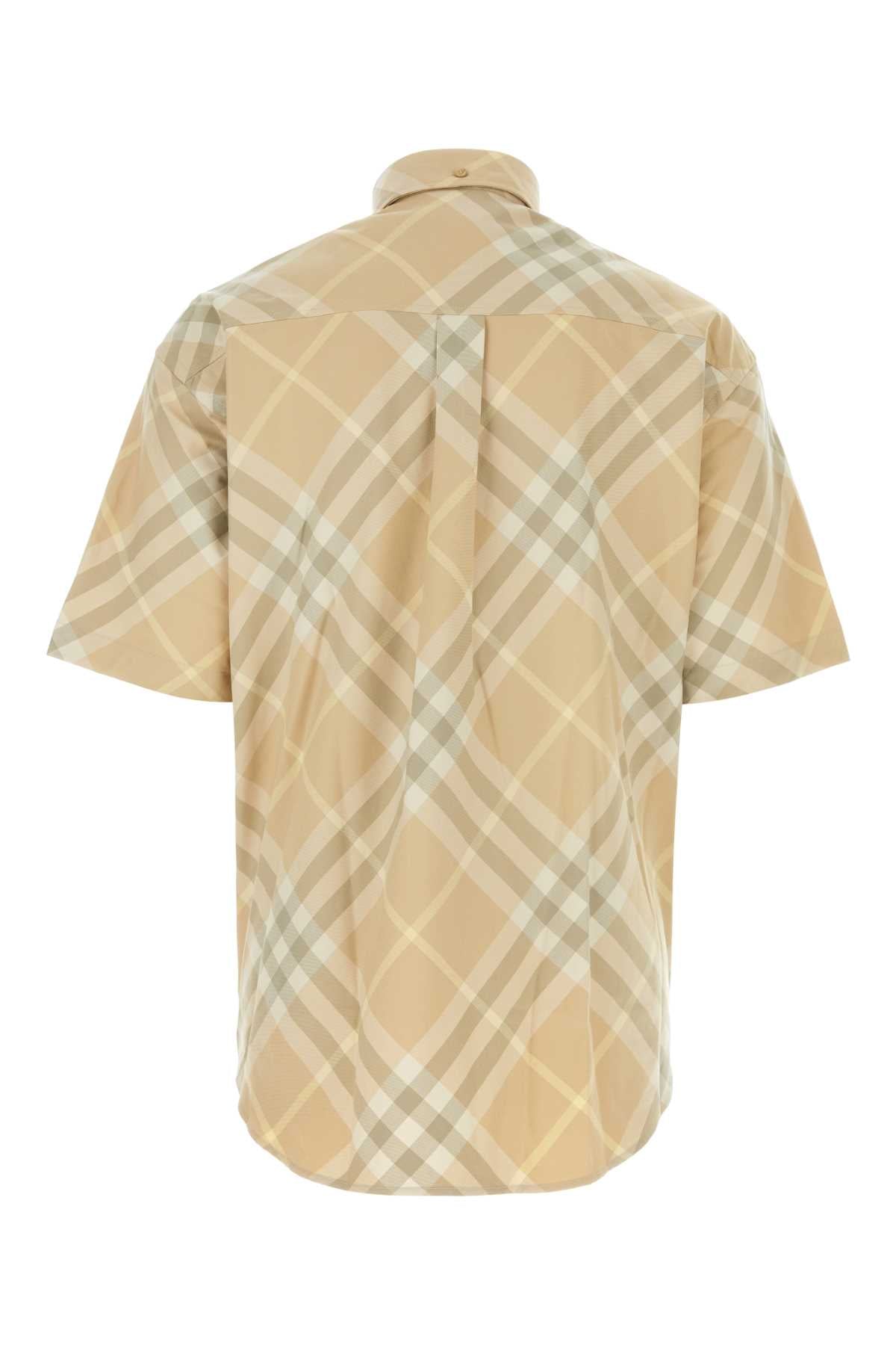 BURBERRY Printed Cotton Shirt for Men - 24S Season