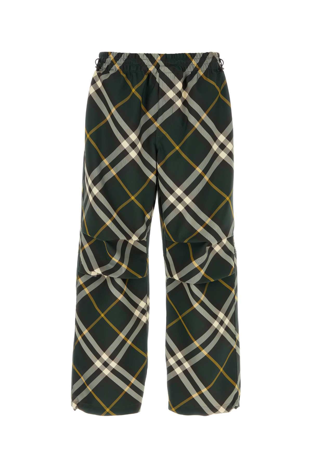 BURBERRY Embroidered Polyester Pants for Men