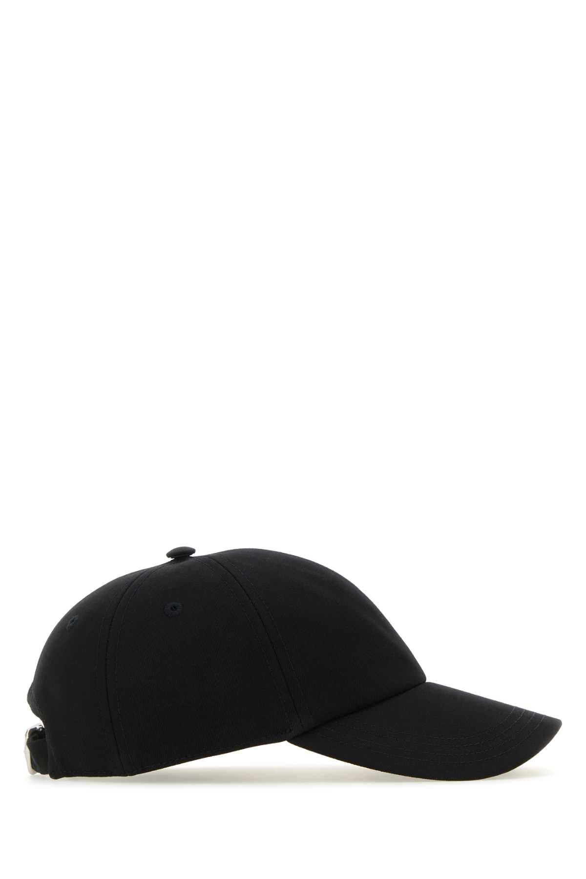 BURBERRY Women's Black Polyester Blend Baseball Cap