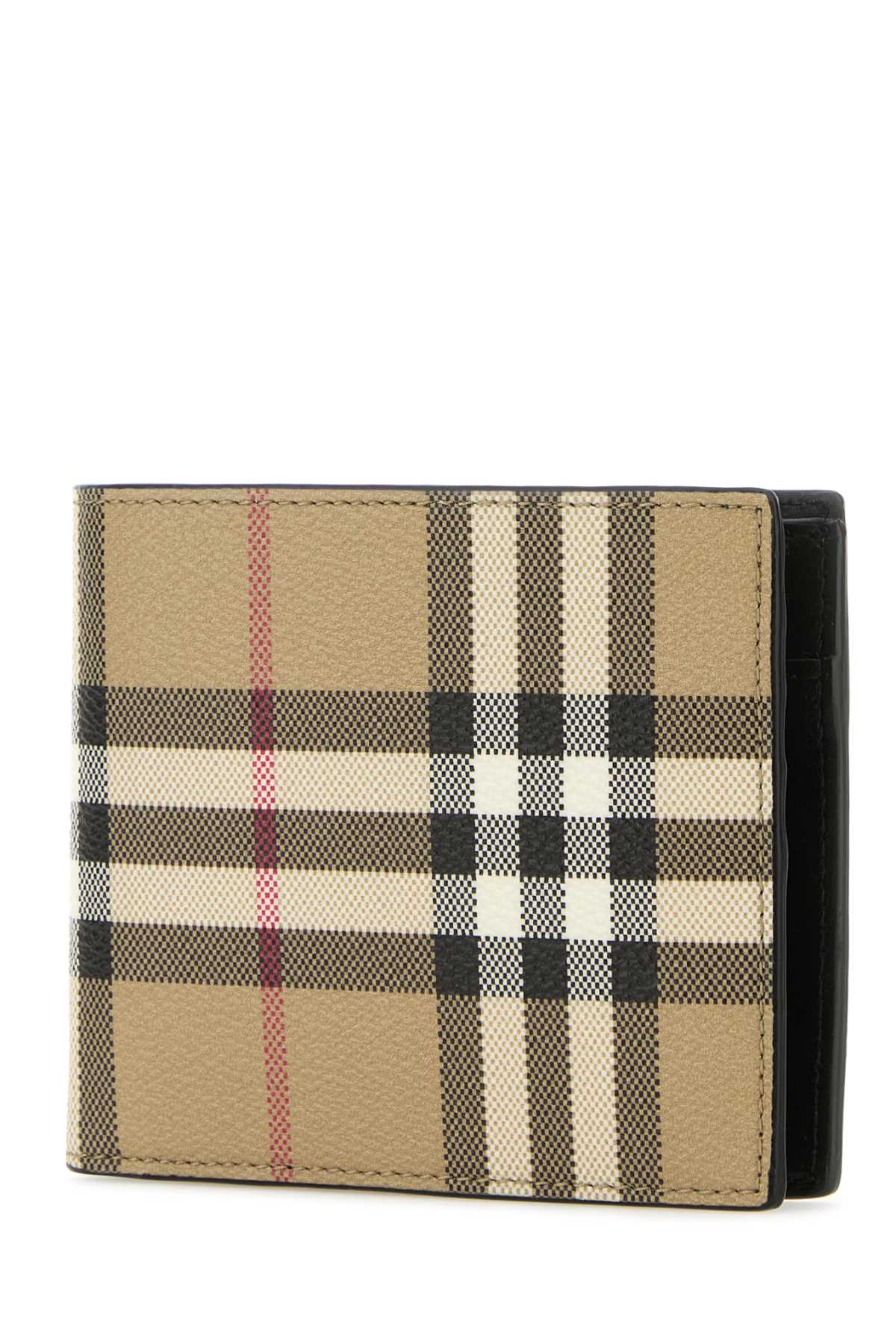 BURBERRY Mini Printed Canvas Wallet