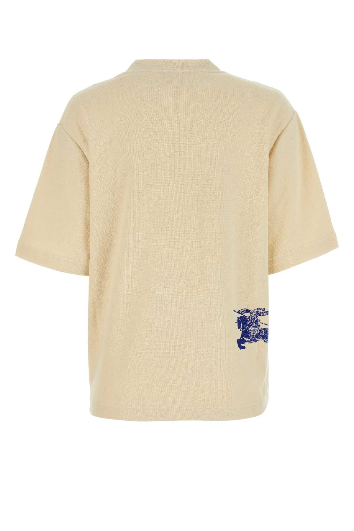 BURBERRY Oversize Terry Fabric T-Shirt