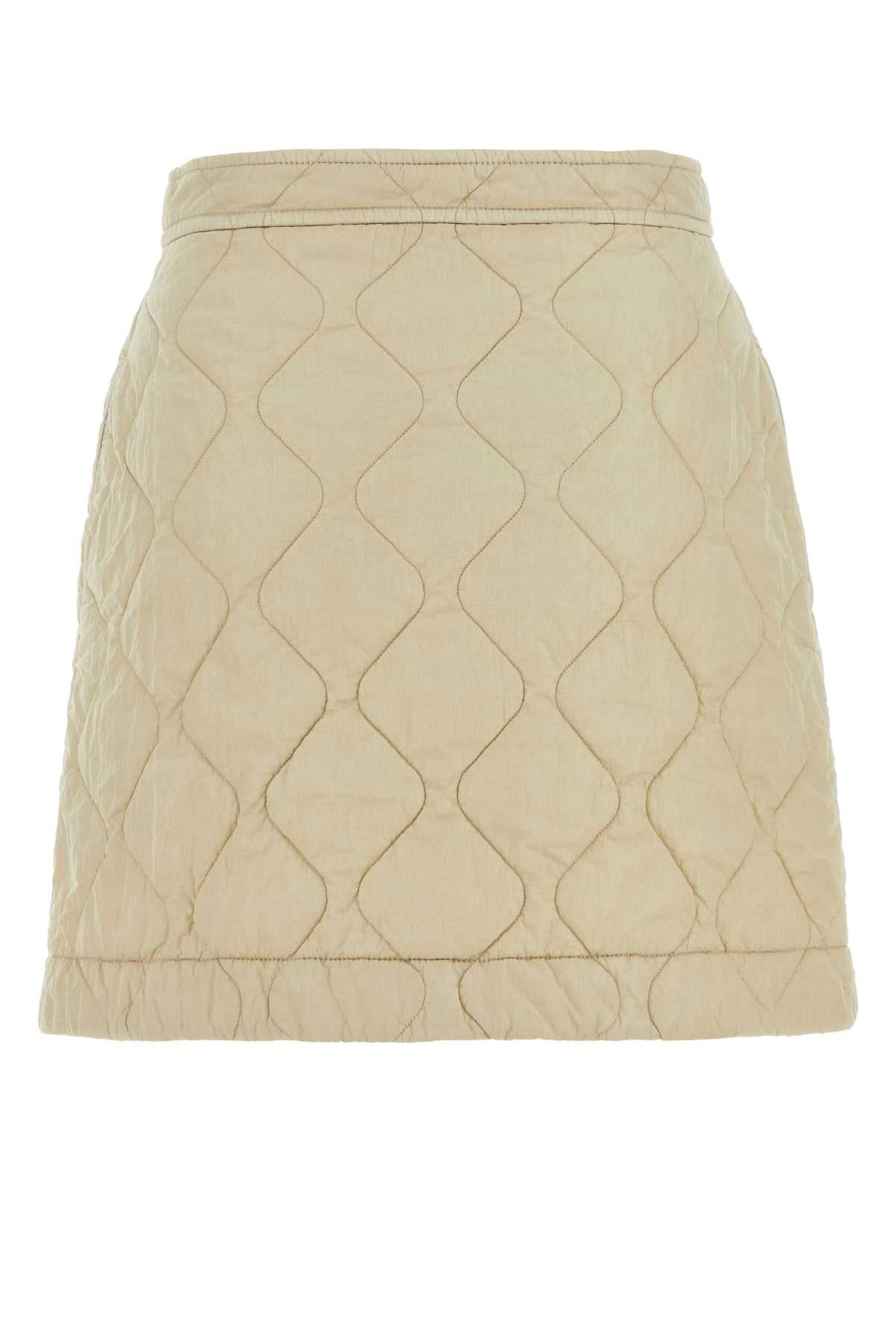 BURBERRY Chic Mini Nylon Skirt