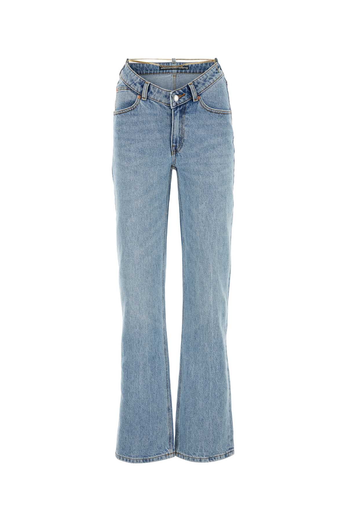 ALEXANDER WANG High-Waisted Denim Jeans for Women