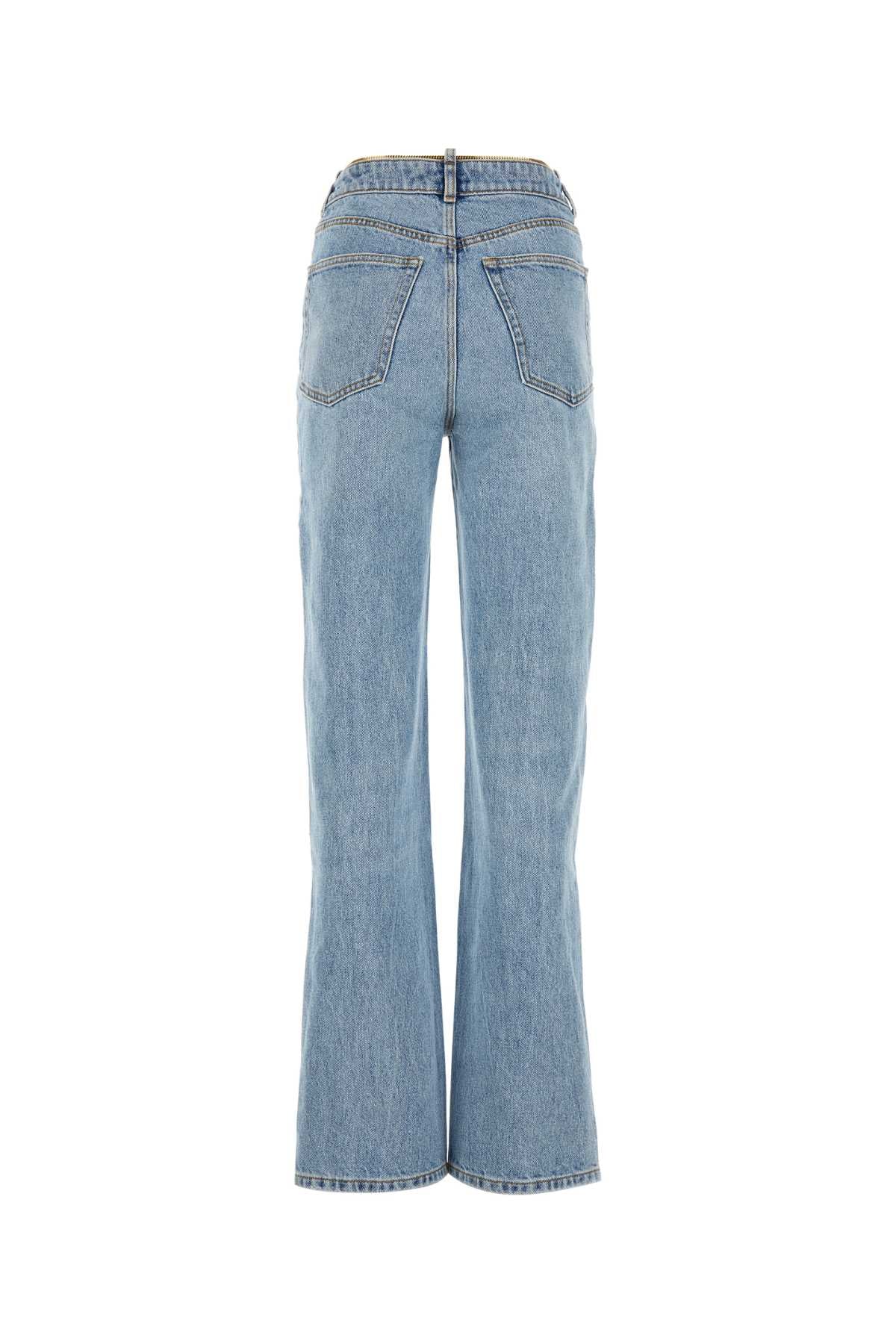 ALEXANDER WANG High-Waisted Denim Jeans for Women