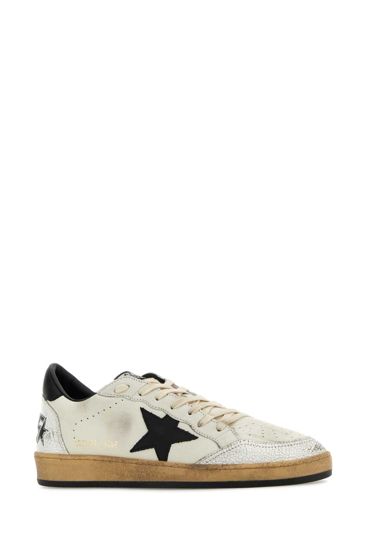 GOLDEN GOOSE DELUXE BRAND Multicolor Leather Ball Star Sneakers for Men