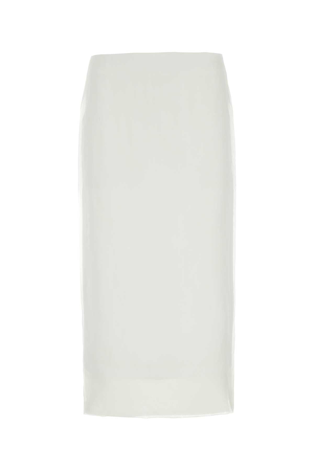 SPORTMAX Silk Aceti Skirt