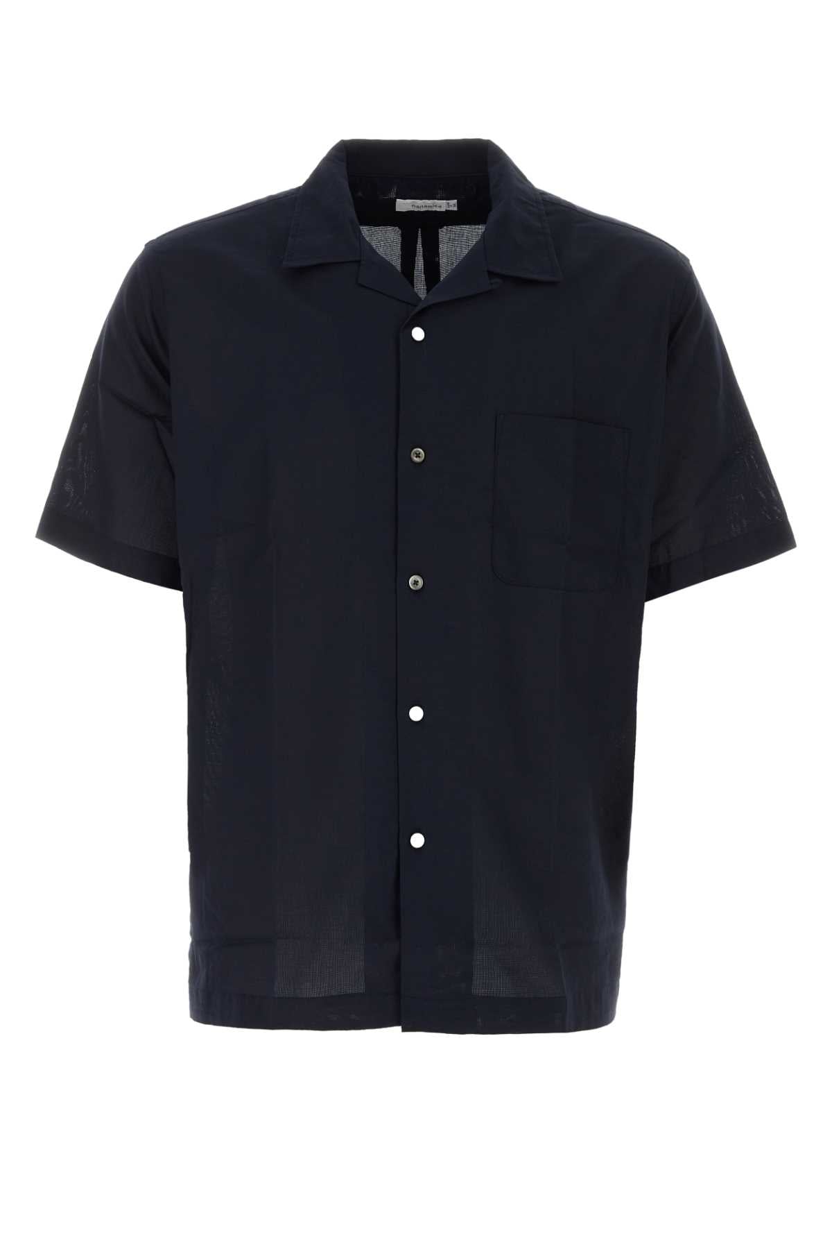 NANAMICA Cotton Blend Mini Shirt for Men