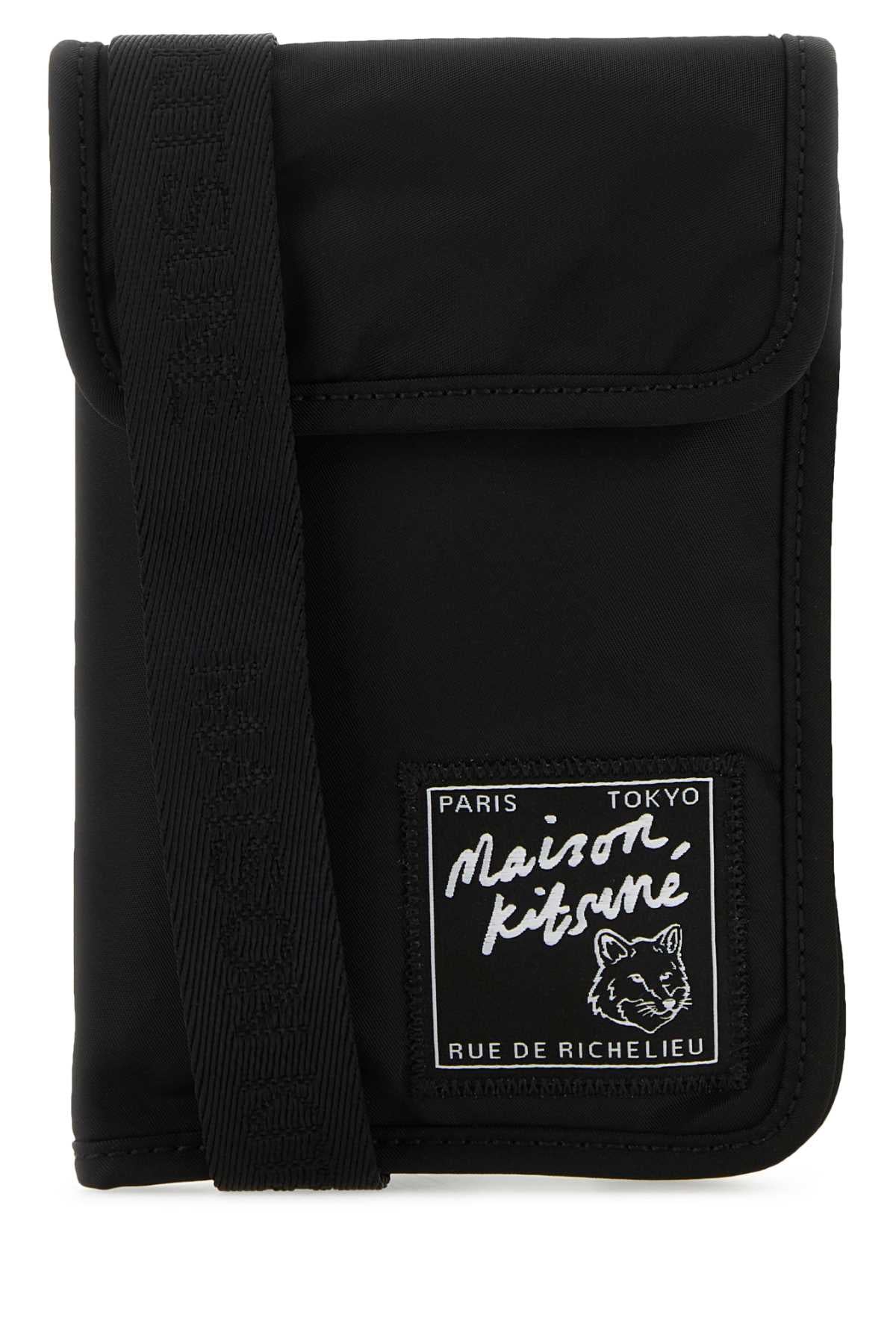 MAISON KITSUNE Mini Nylon Phone Case with Adjustable Shoulder Strap