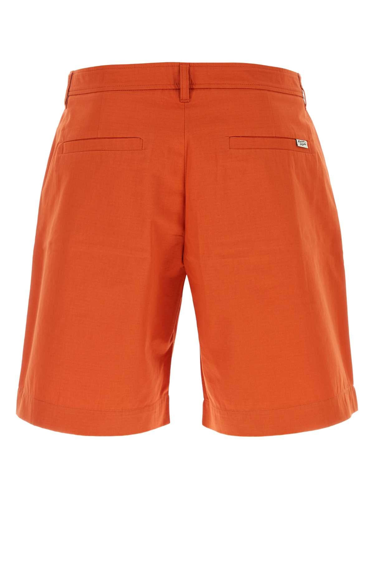 MAISON KITSUNE Cotton Bermuda Shorts for Men