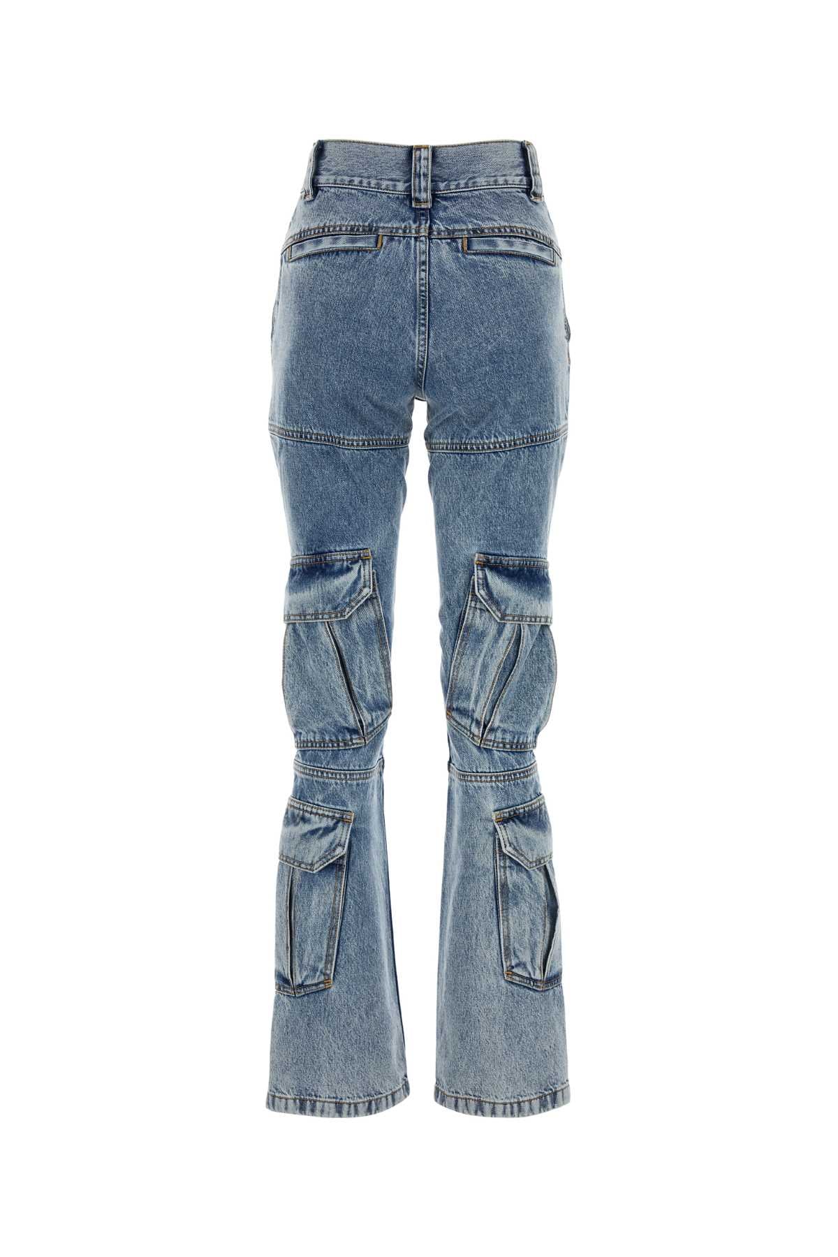 GIVENCHY Denim Cargo Jeans for Women