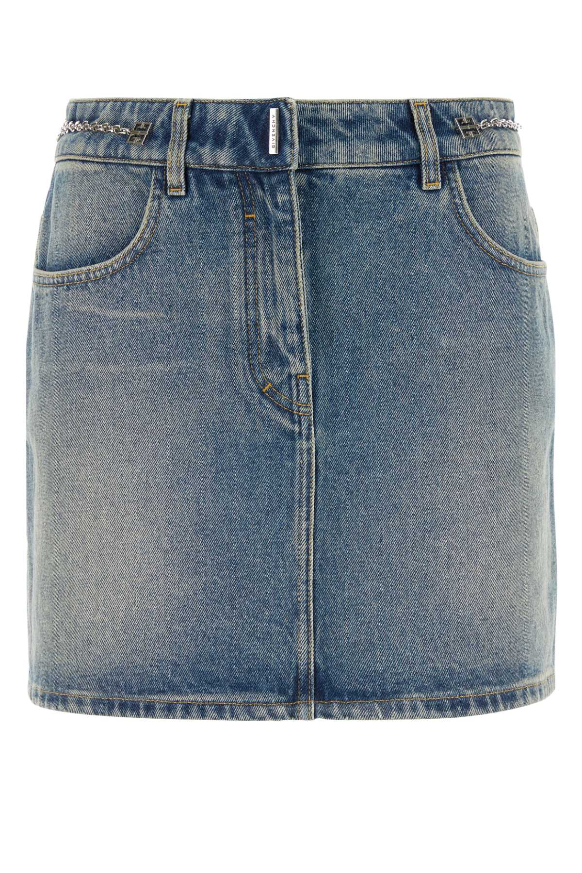 GIVENCHY Chic Denim Mini Skirt for Women