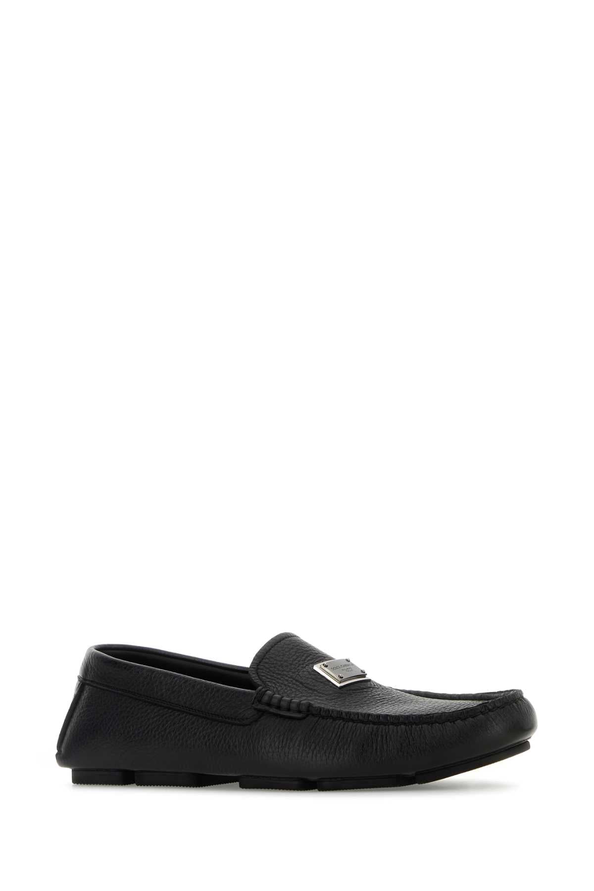 DOLCE & GABBANA Luxury Leather Loafers for Men