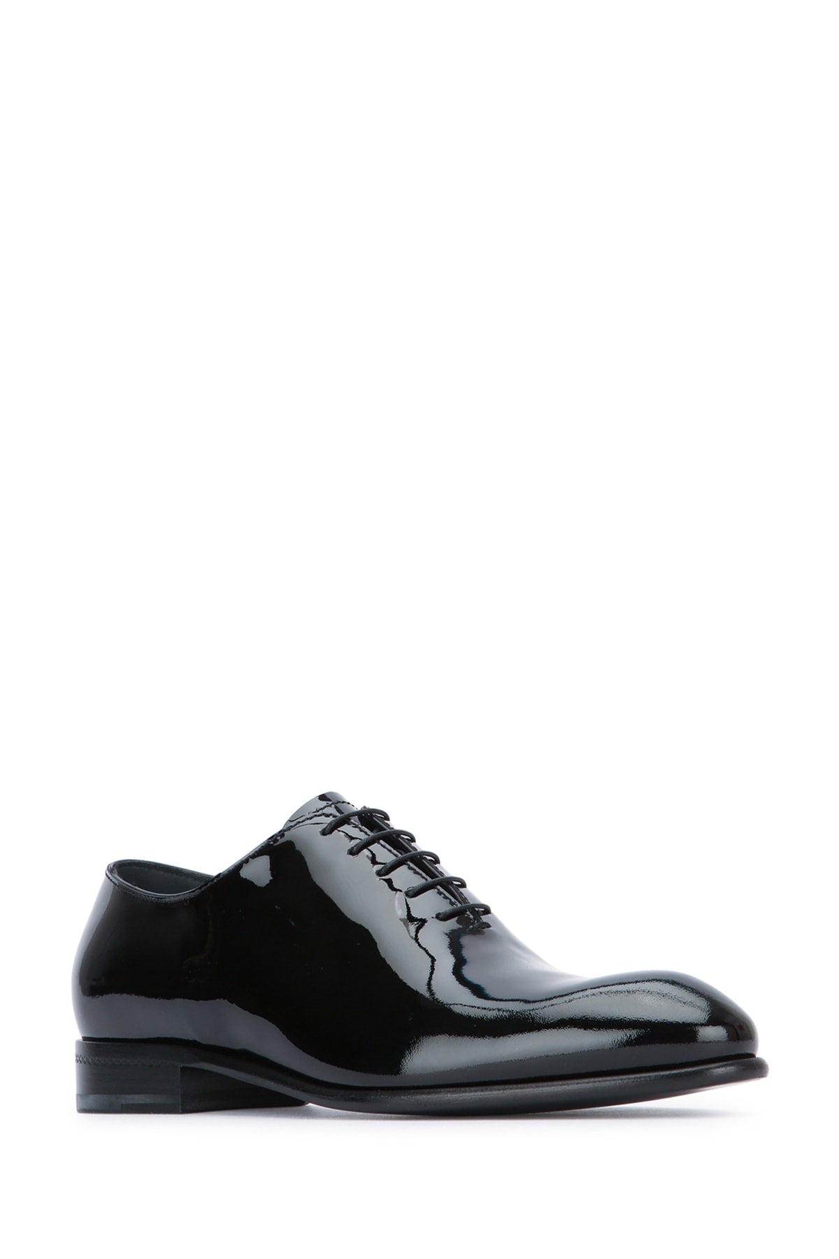 ZEGNA Luxe Leather Lace-Up Shoes for Men