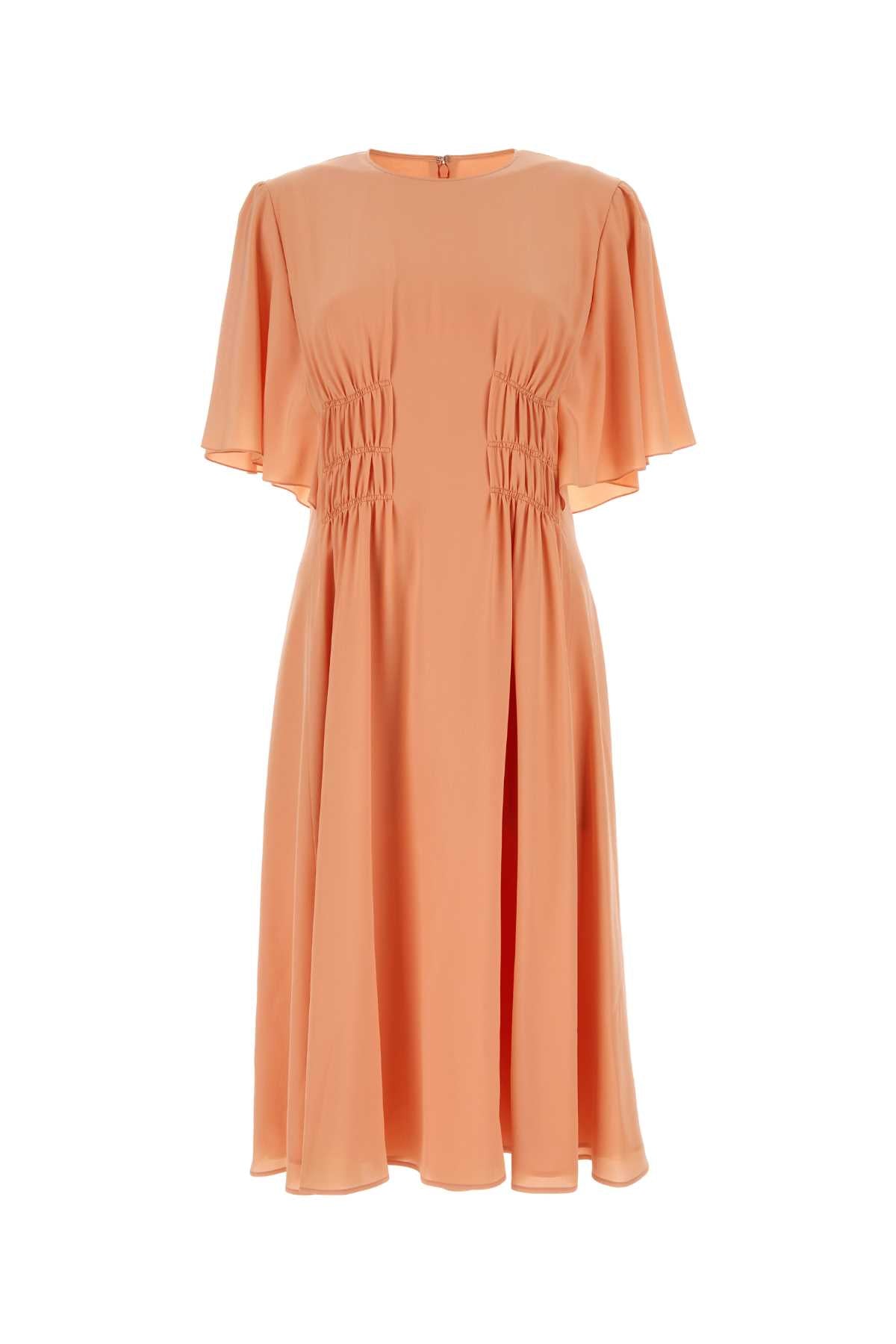 CHLOE Silk Mini Crepe Dress