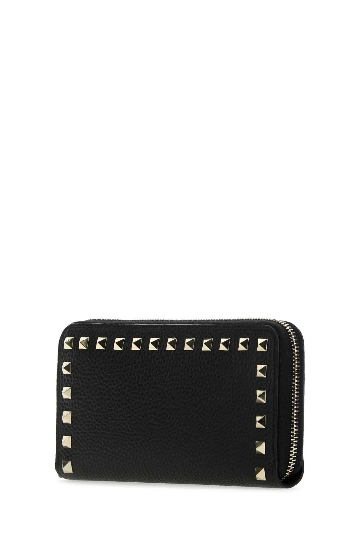 VALENTINO GARAVANI Mini Leather Wallet - 20 cm x 10 cm x 2.5 cm