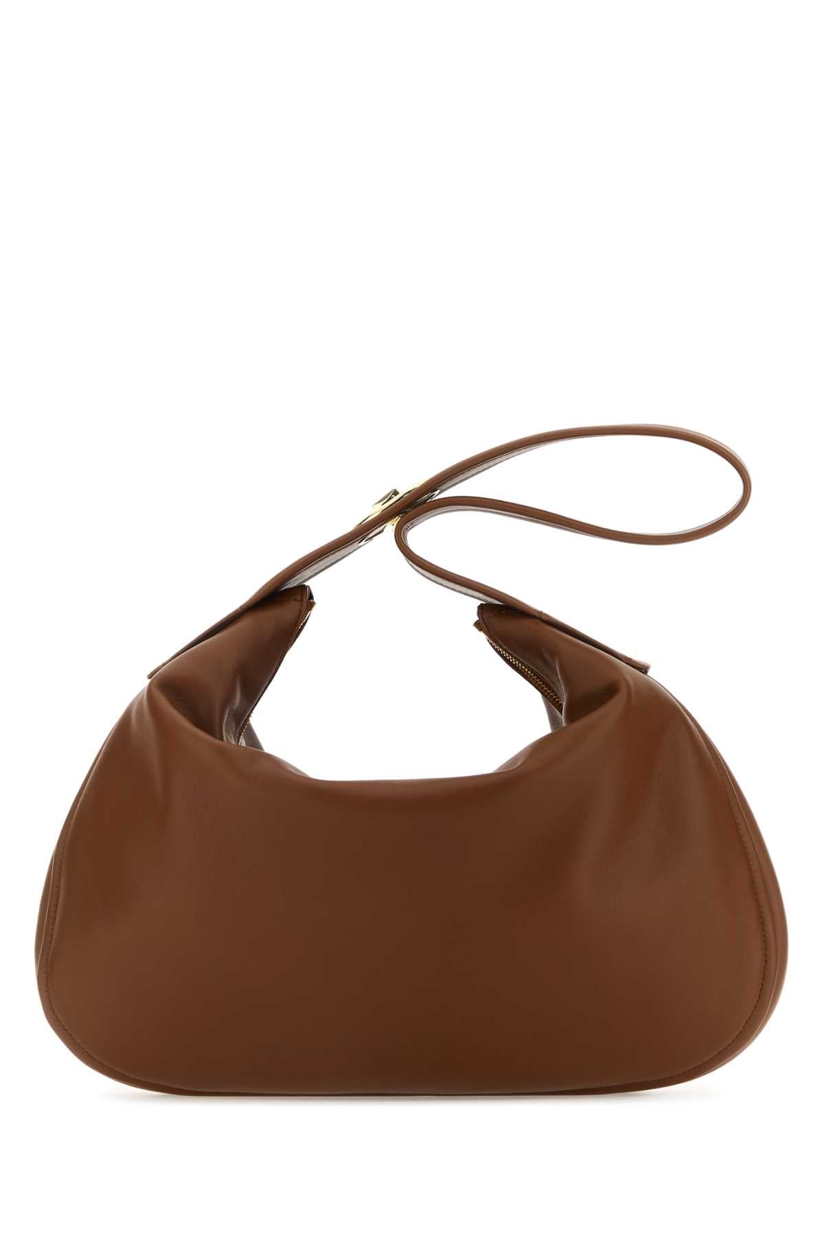 VALENTINO GARAVANI Large Leather Go-Hobo Handbag