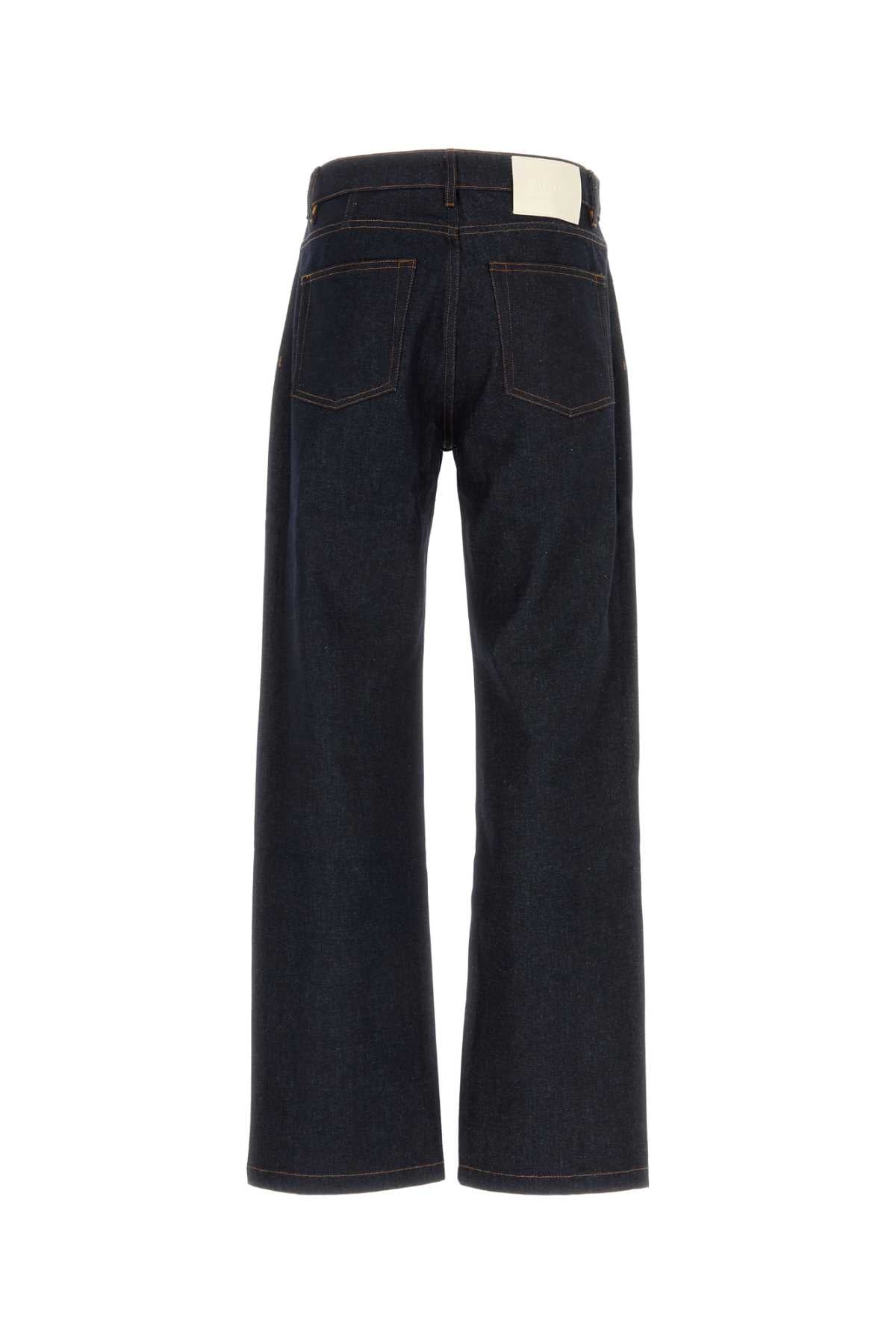 AMI Unisex Denim Jeans for SS25