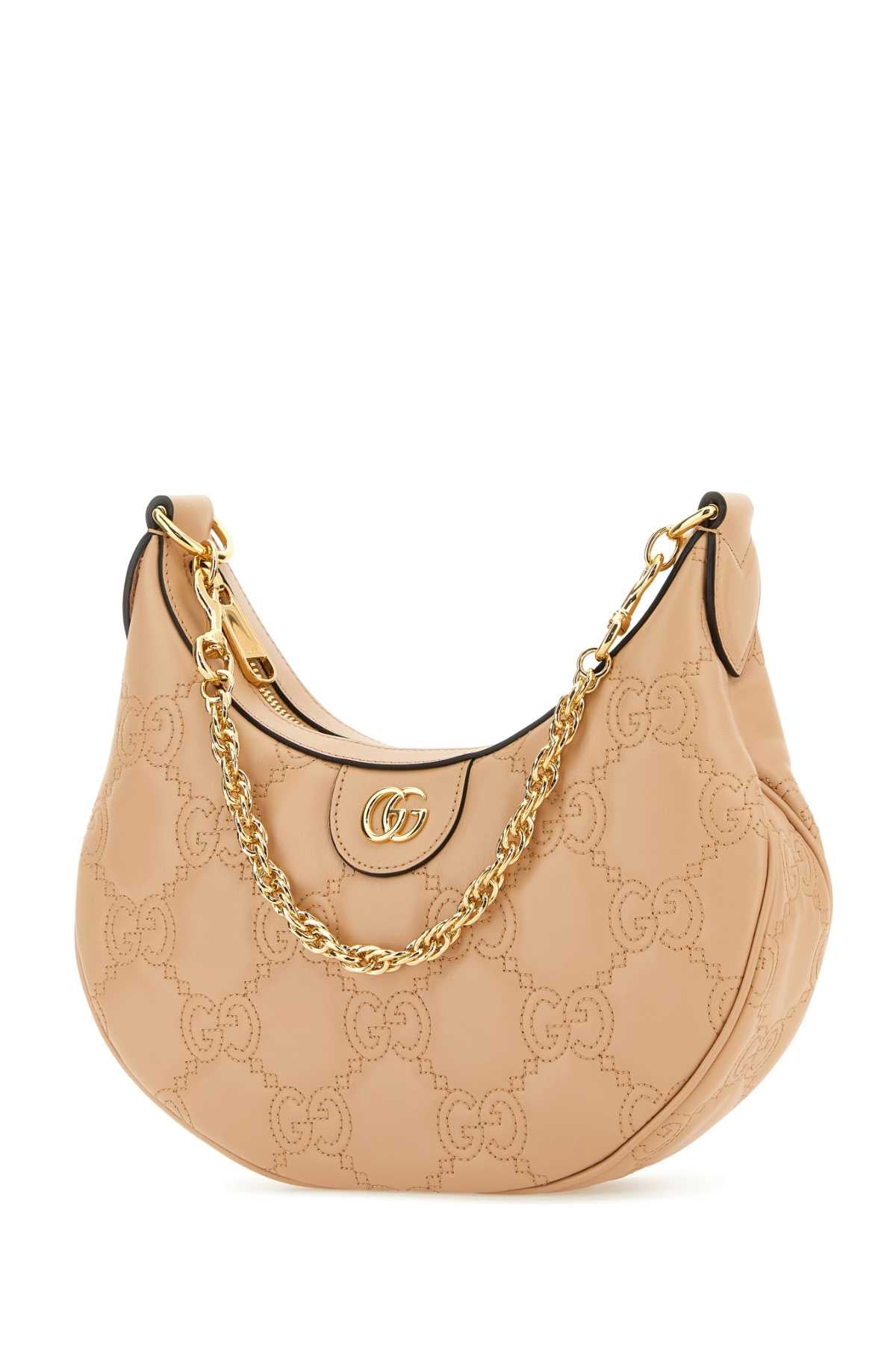 GUCCI Mini Leather Small Lion GG Handbag