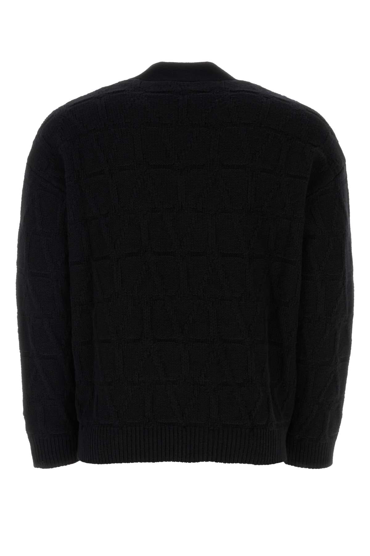 VALENTINO GARAVANI Sophisticated Wool Cardigan for Men