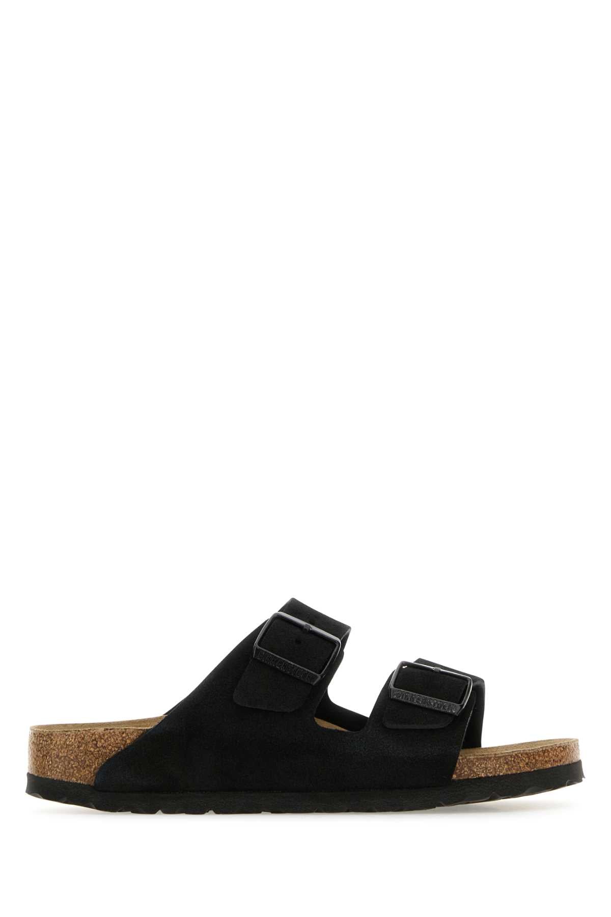 BIRKENSTOCK Suede Arizona Slippers - Unisex Comfort