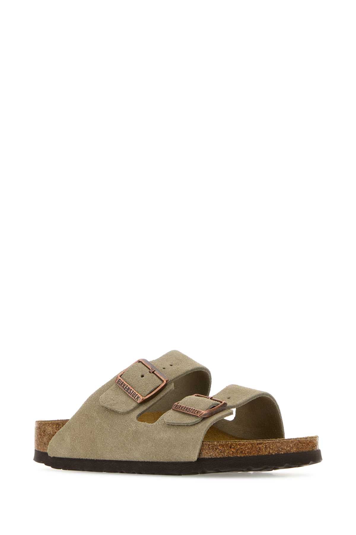 BIRKENSTOCK Suede Arizona Slippers