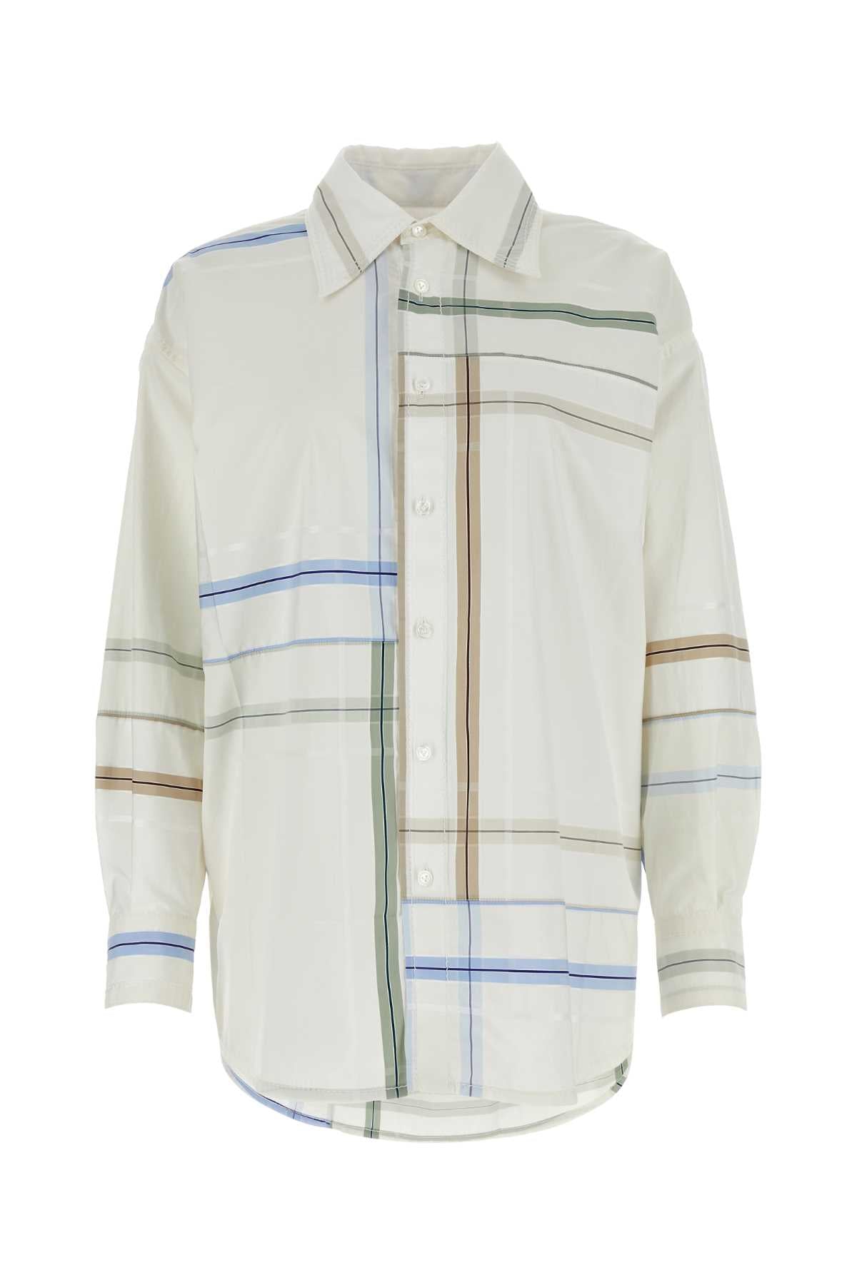 BOTTEGA VENETA Embroidered Poplin Shirt for Women