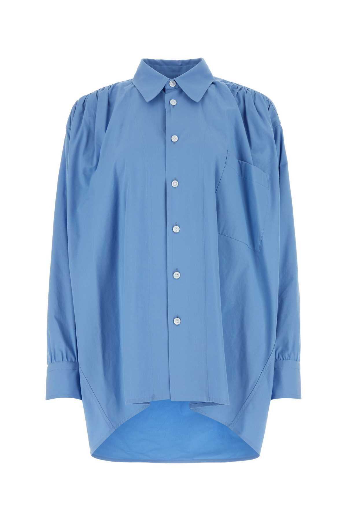 BOTTEGA VENETA Oversize Cotton Blend Shirt for Women