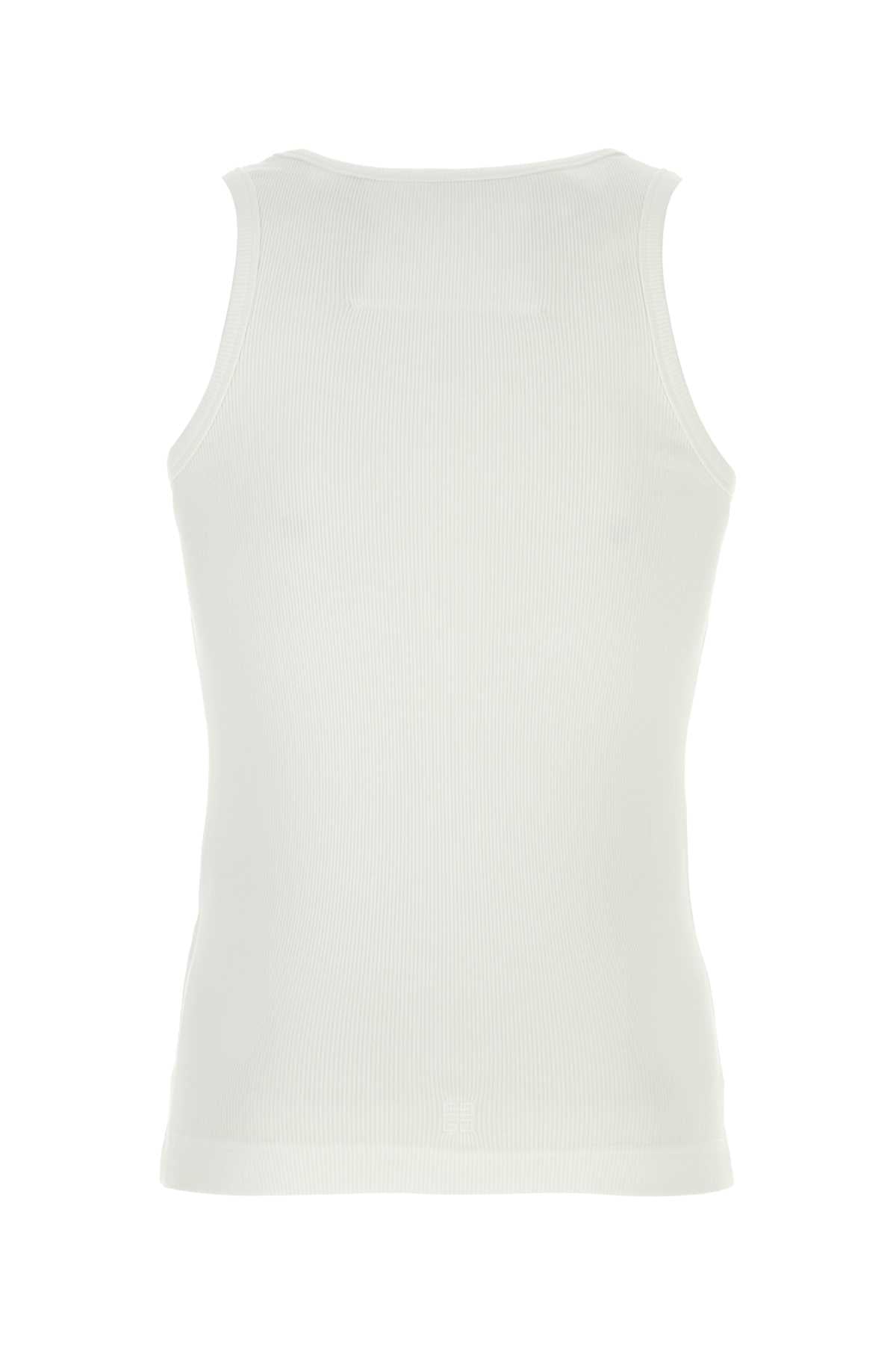 GIVENCHY Stretch Cotton Tank Top for Men - SS24