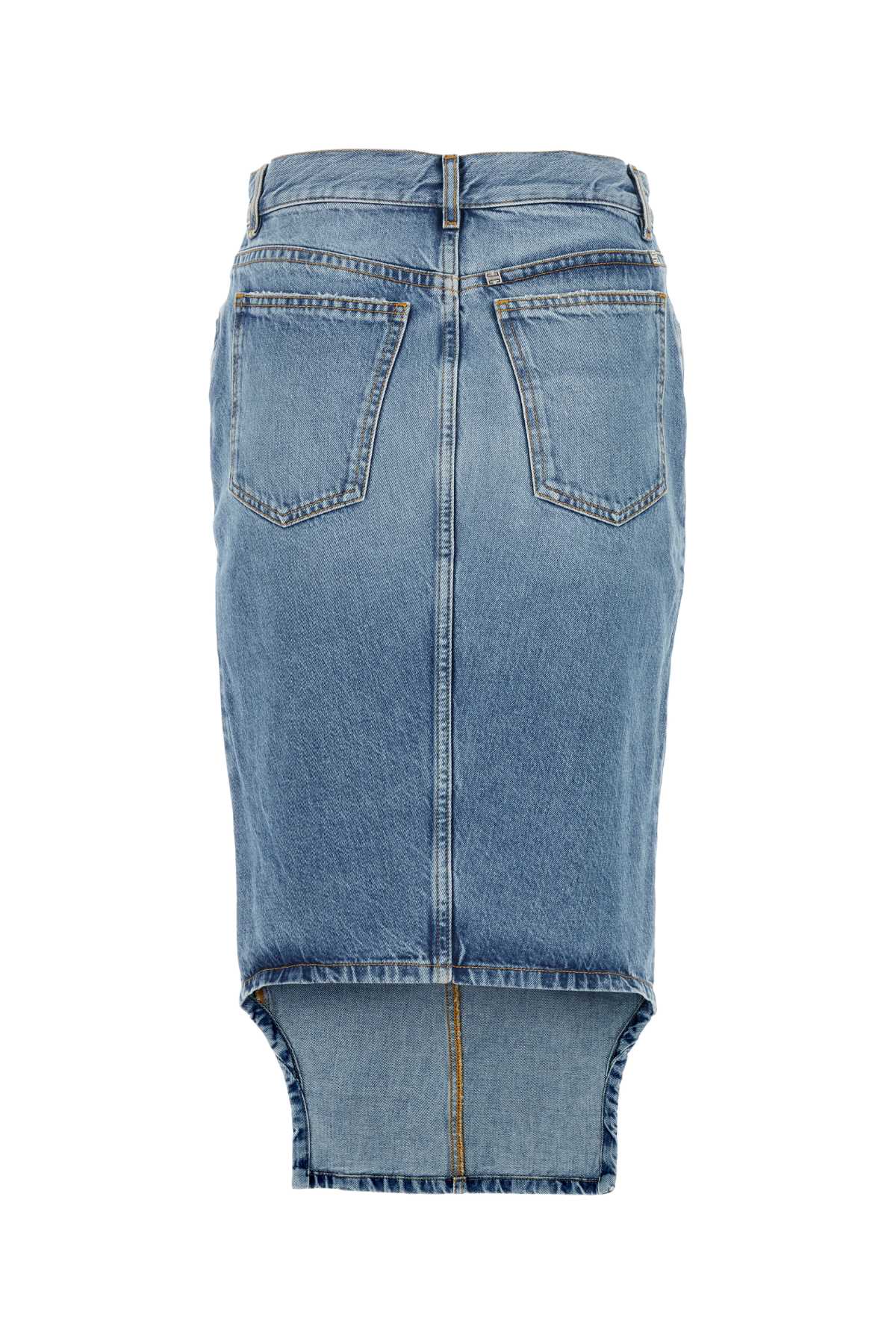 GIVENCHY Chic Denim Midi Skirt for Women