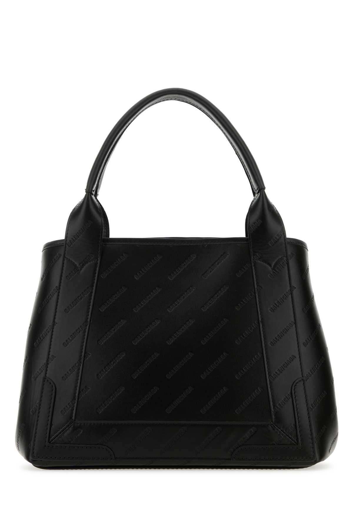 BALENCIAGA Mini Leather Basket Handbag - 32 cm x 24 cm x 18 cm