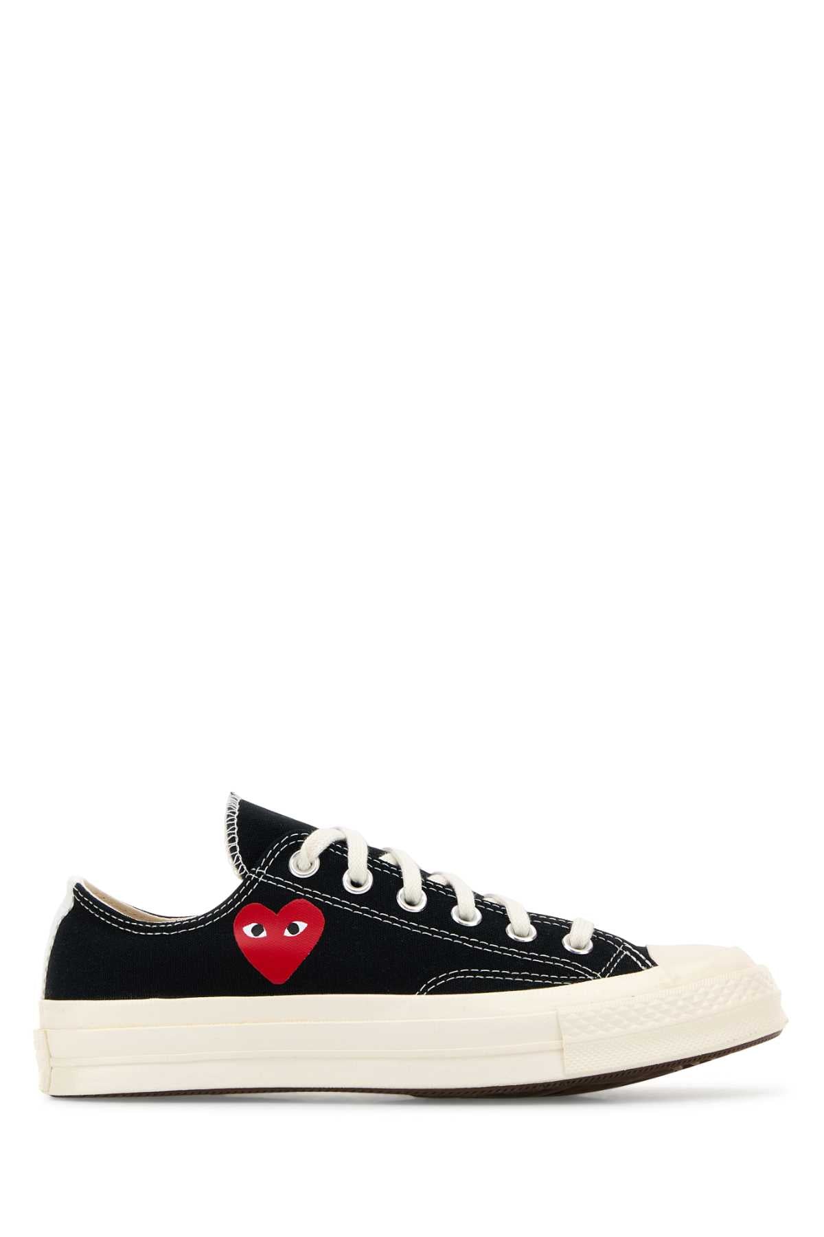 COMME DES GARCONS PLAY Canvas X Converse Sneakers for Women