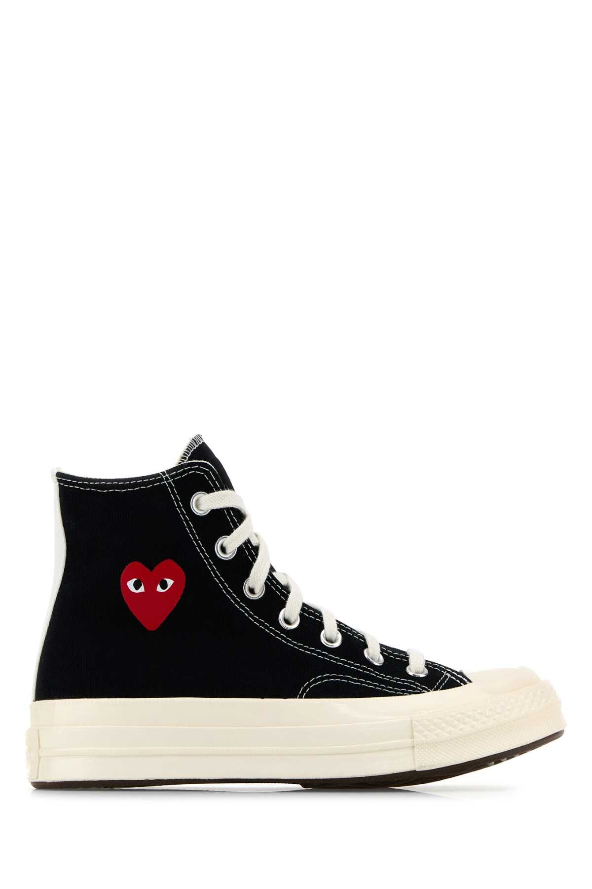 COMME DES GARCONS PLAY Canvas X Converse Sneakers for Women