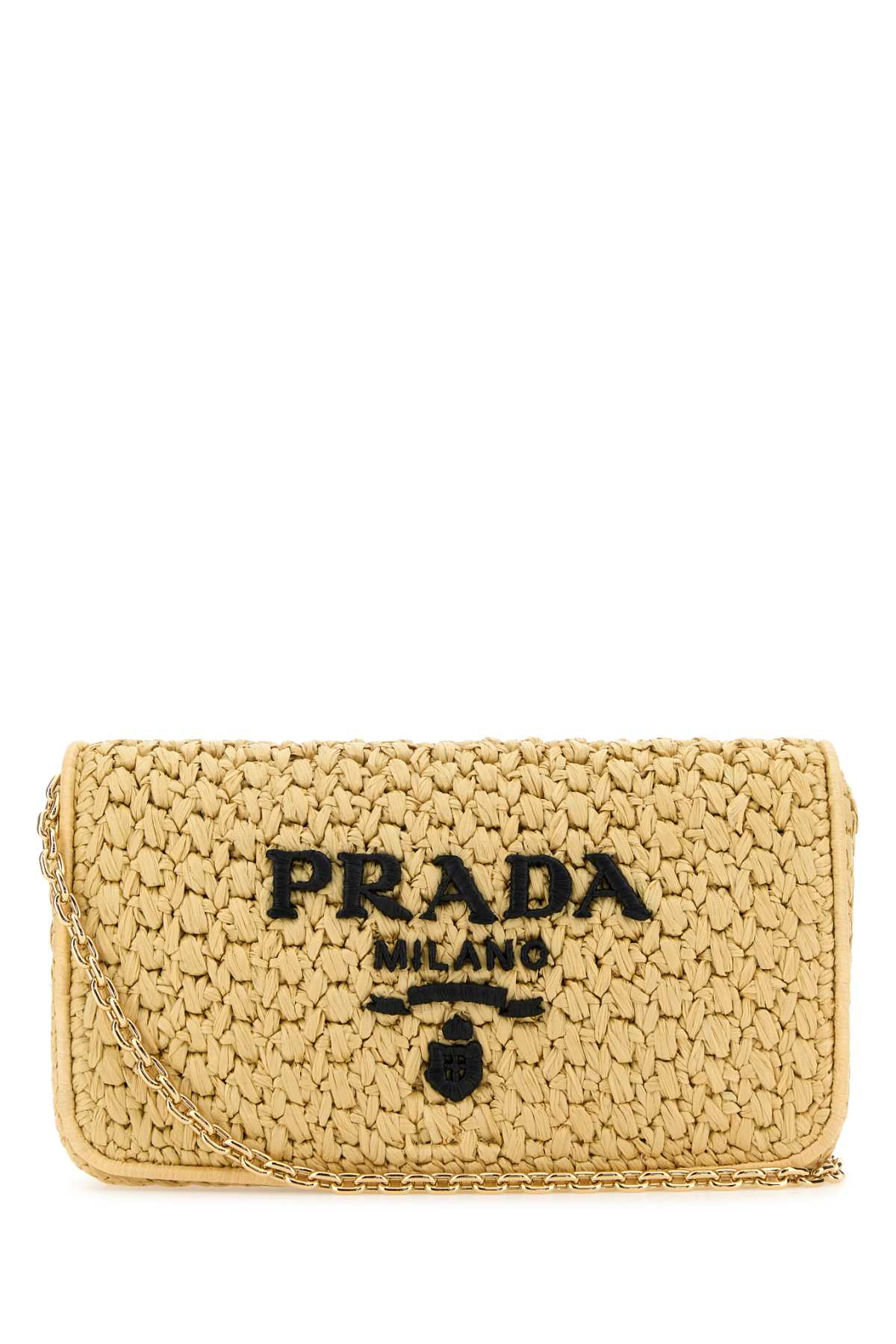 PRADA Mini Raffia Crossbody Handbag - Stylish and Versatile