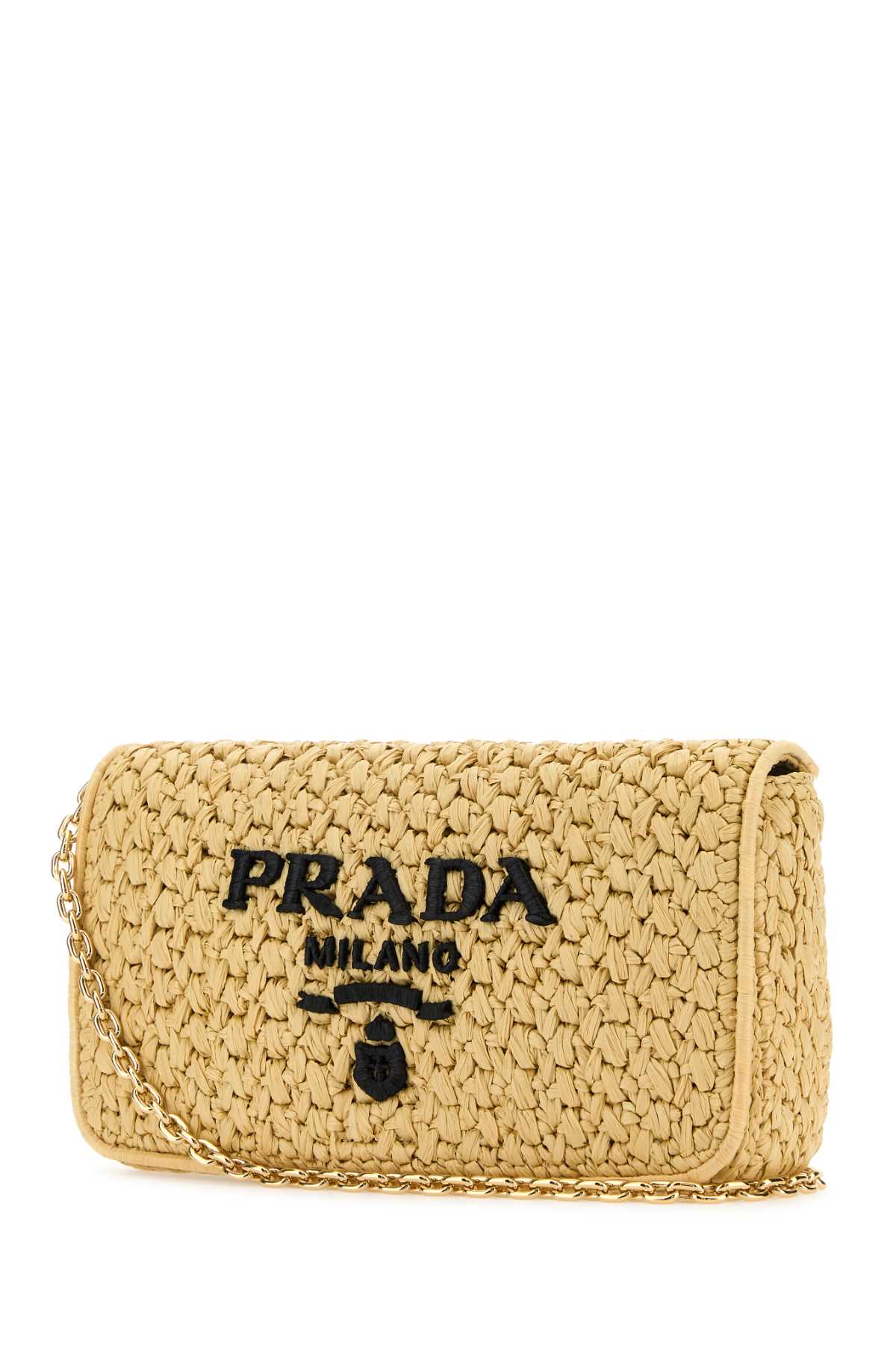 PRADA Mini Raffia Crossbody Handbag - Stylish and Versatile