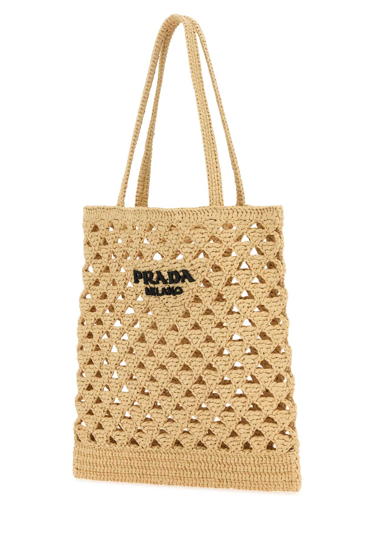 PRADA Chic Straw Handbag - 30x32 cm