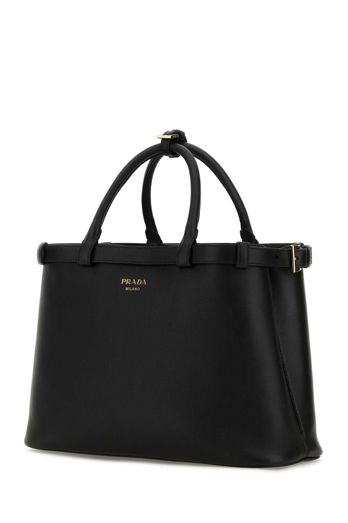 PRADA Medium Buckle Handbag - 35cm Width