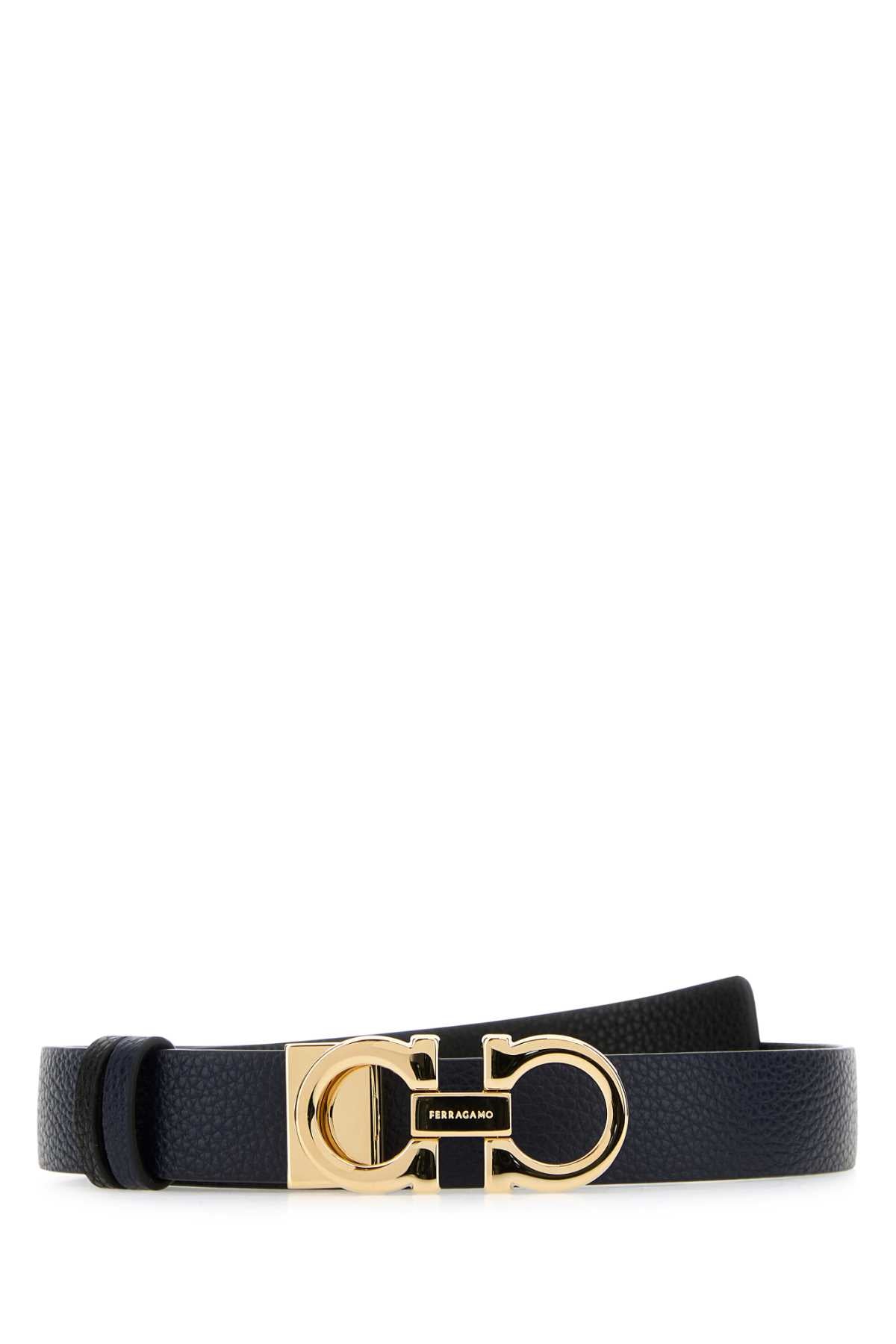 Ferragamo Reversible Leather Belt - 2.5 cm Height