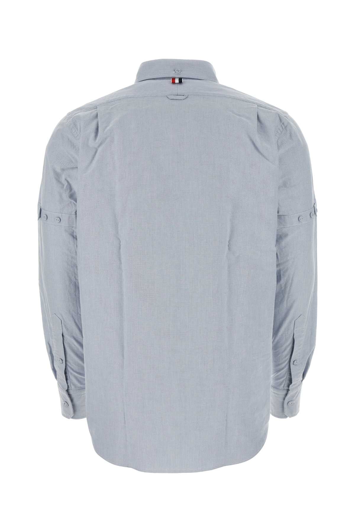 THOM BROWNE Classic Oxford Shirt - Light Blue