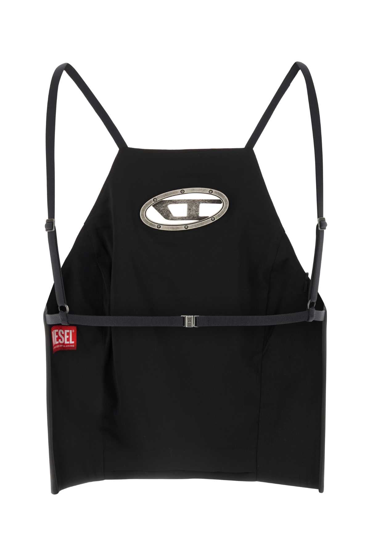 DIESEL Stretch Polyester Blend T-Wilight Top for Women