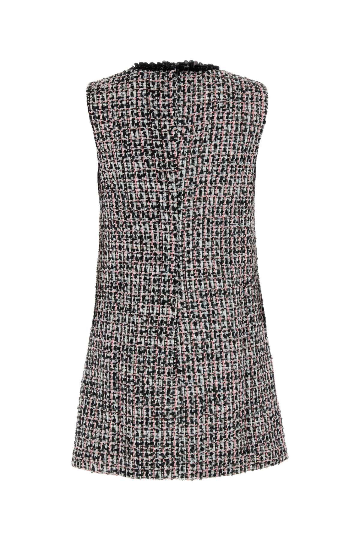 SELF PORTRAIT Multicolor Tweed Mini Dress