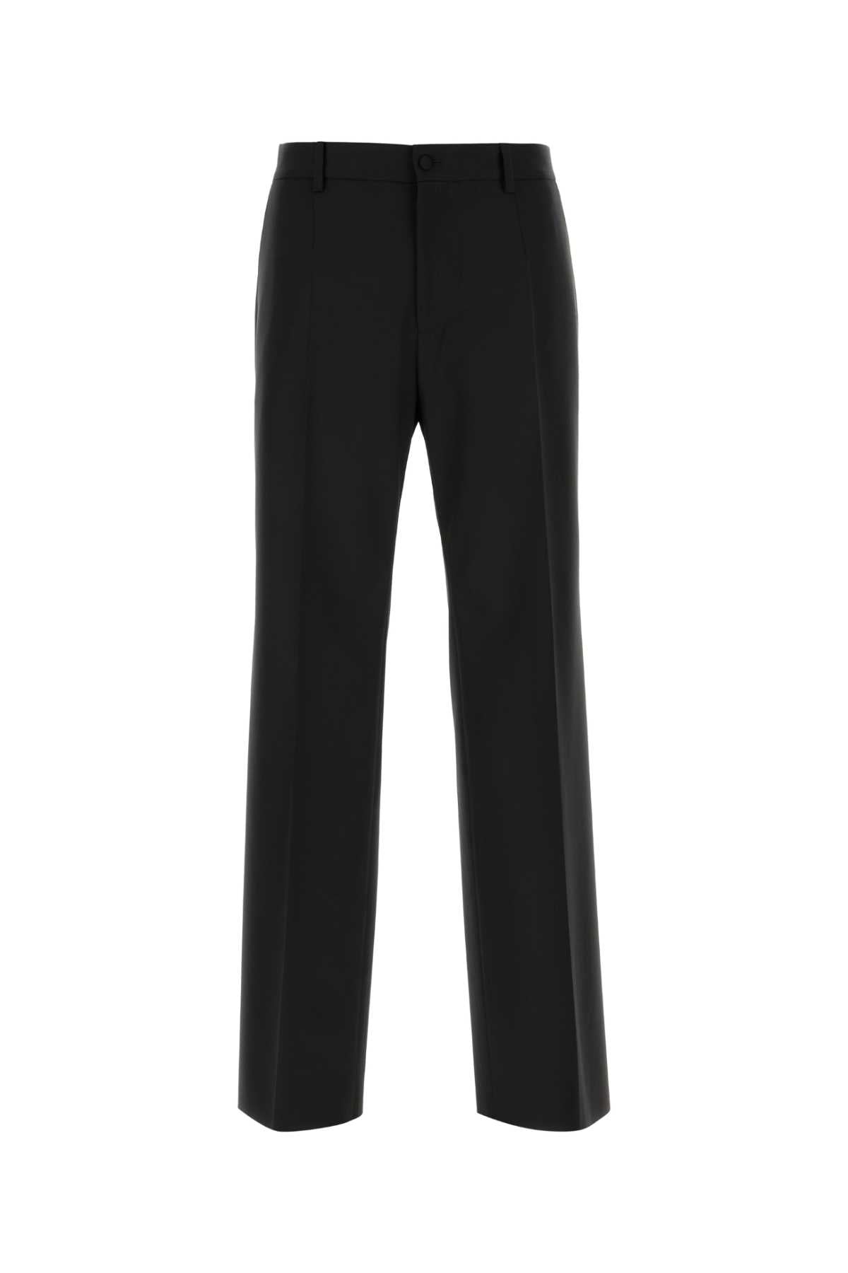 DOLCE & GABBANA Stretch Wool Pants for Men