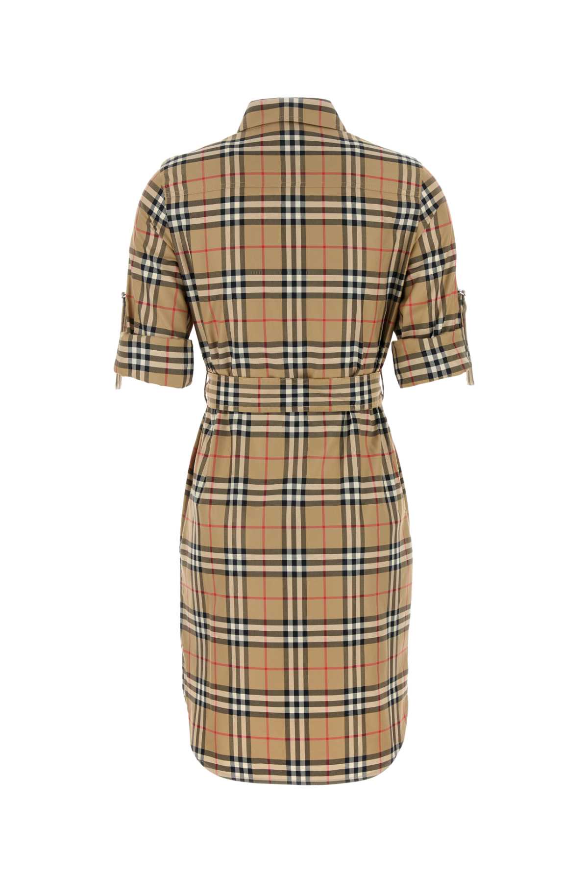 BURBERRY Women's Embroidered Cotton Mini Dress